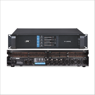 FP丨4 Channel professional switching power amplifier